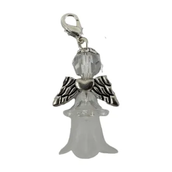 Vánoce Přívěšek - Anděl strážny v dárkovém balení - Veselé Vánoce, 3x1,5 cm, 1 kus