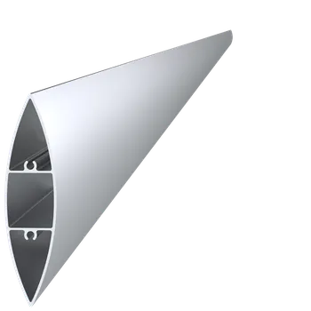 Stavební profil Profil 100x24.5mm, L-6000mm, hliník bez povrchové úpravy