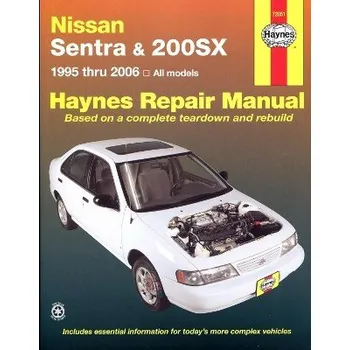 Cizojazyčná kniha Nissan Sentra & 200SX all models (1995-2006) Haynes Repair Manual (USA) - Haynes Publishing