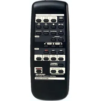 Dálkový ovladač SHARP RRMCG0099AWSA - kompatibilní značkový dálkový ovladač General