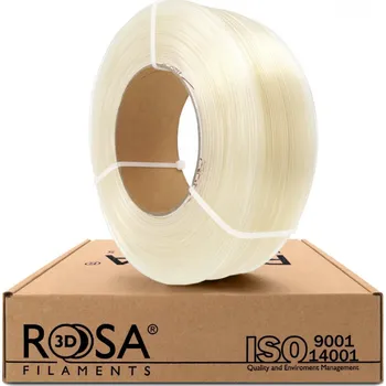 Filament ReFill ROSA3D / PLA Starter / NATURAL TRANSPARENT / 1,75 mm / 1 kg