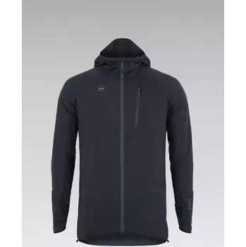 Cyklistická bunda GOBIK Cyklistická větruodolná bunda - UNBEAT - antracitová