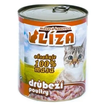 Krmivo pro kočku Falco LÍZA drůbeží 8x800 g chovatelské balení