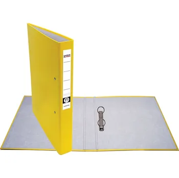 Pořadač Caesar Imperator A4, PP, 40 mm, 2 kroužky, žlutý