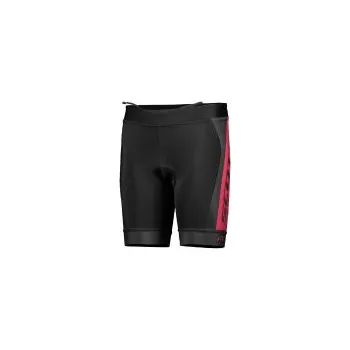 Chlapecké kraťasy Scott RC Pro JR Shorts black/lollipop pink dětské cyklo šortky černá/růžová 128