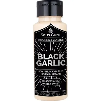 Omáčka Saus.Guru BBQ omáčka Black Garlic 500 ml
