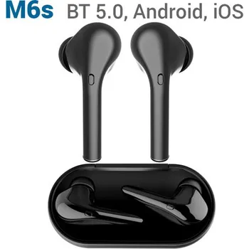 Sluchátka M6s Bezdrátová Sluchátka - Skvělé pro Hudební Zážitky Černá