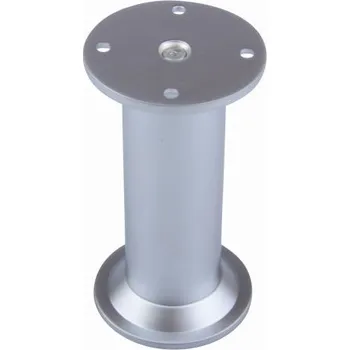 Nábytkové kování StrongLegs nábytková noha FA004 100Rmm chrom matný (StrongLegs nábytková noha FA004 100Rmm chrom matný)