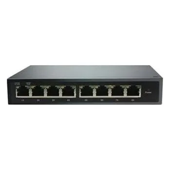 Switch Switch Adex ADS108GRP-1PO Web Smart, 8x GLAN, 7x PoE-in reverzní, 1x PoE-out