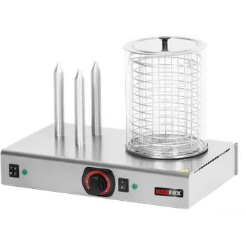 Odklepávač na kávu Hot dog 3 trn s košíkem s nádobou | REDFOX - HD 03 NK