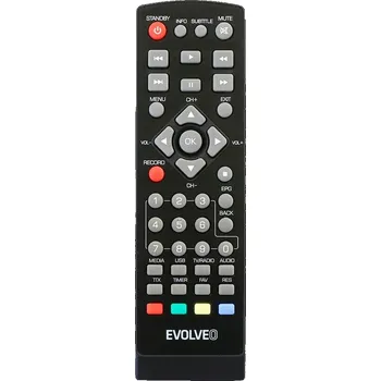 Dálkový ovladač EVOLVEO DT-4050HD, DVB-T DELTA DUAL HD - kompatibilní značkový dálkový ovladač General