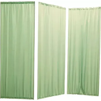 Chov hospodářského zvířete Náhradní závěs k zástěně C, 3-dílný set, zelený