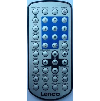 Dálkový ovladač LENCO KDV-309, KDV-310 - kompatibilní značkový dálkový ovladač General
