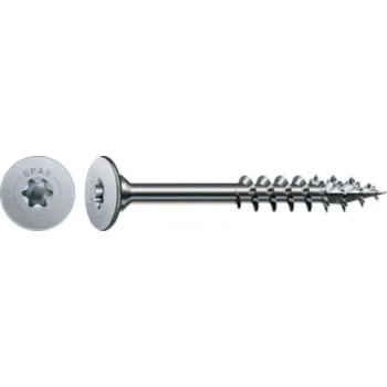 Nábytkové kování SPAX vrut 4x30/16 plochá hlava T20, částečný závit, nikl (SPAX vrut 4x30/16 plochá hlava T20, částečný závit, nikl)