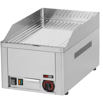 Kuchyňský gril Grilovací deska 32x48 elektrická chromovaná rýhovaná stolní 230 V | REDFOX - FTRC 30 E