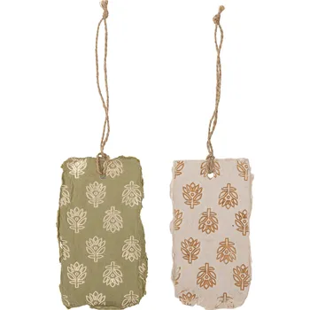 Vánoční dekorace Bloomingville, Dárkové jmenovky Auby 12 ks - Formadore