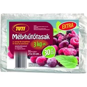 Sáček na potraviny TUTI Mrazicí sáček "Tuti", 3 kg, 30 ks
