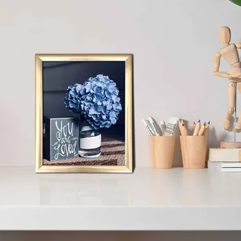 Bytová dekorace ASIR Obraz na MDF s rámem YOU ARE LOVED 23,5 x 28,5 cm