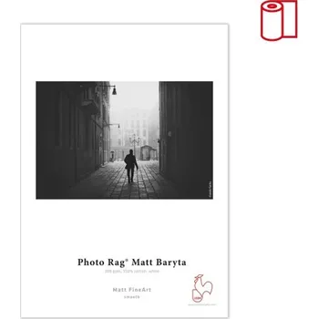 Fotopapír 127cm x 12m Photo Rag® Matt Baryta 308 Hahnemühle