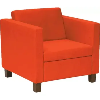 Sedací souprava BOGA - 1 sedací souprava, koženka SK 4 - koženka oranžová