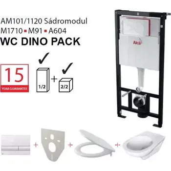 Klozet Alcadrain 1 - Set modul 5v1 Alcadrain DEEP RIM AM102/1120,M370,M91/DRIMPACK/P169 AM102SET5V1DEEP