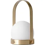 Přenosná lampa Carrie Portable, Brushed Brass – Audo Copenhagen