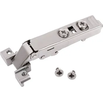 StrongHinges S3 závěs klip naložený alu, s tlumením, excentr, včetně šroubů (StrongHinges S3 závěs klip naložený alu, s tlumením, excentr, včetně šroubů)
