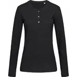Stedman Sharon Henley dlouhý rukáv Barva: Černá, Velikost: S S9580
