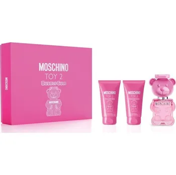 Kosmetická sada Moschino Toy 2 Bubble Gum Set - EDT 50 ml + sprchový gel 50 ml + tělové mléko 50 ml Dárková sada