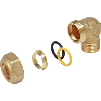 Stavebniny Giacomini R562 Koleno pro trubku Cu s přechodem na FE, včetně adaptéru R178