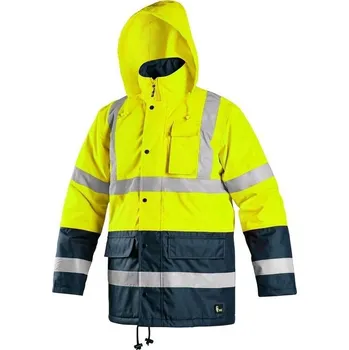 pracovní bunda CANIS SAFETY a.s. | CXS Výstražná bunda OXFORD - M / Fluorescenční žlutá