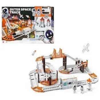 auto na autodráhu Bavytoy Elektrická vesmírná dráha 65 ks