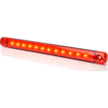 Zadní světlomet Svítilna zadní obrysová LED WAS W97.4, 12-24V, dlouhá,12x LED
