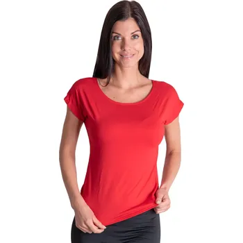 Dámská móda Dámské tričko Kiti 2022 BABELL Barva: červená, Velikost: XXL