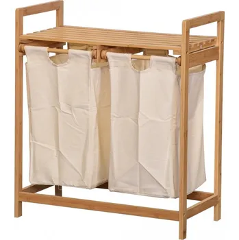 Hodiny Casarredo Koš na prádlo ANDAMAN přírodní bambus