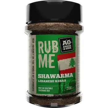 Koření Angus & Oink BBQ koření Shawarma 210g Angus&Oink