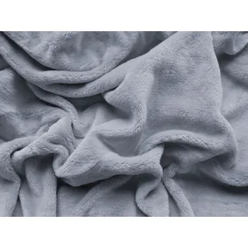 Prostěradlo XPOSE® Mikroplyšové prostěradlo Exclusive na vysokou matraci - světle šedé 90x200 cm, Mikroplyš + Prodloužená možnost vrácení zboží do 50 dnů