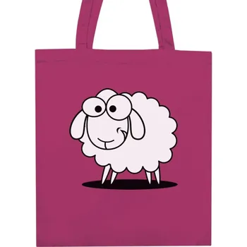 Nákupní taška Nákupní taška unisex s potiskem Ovce bílá