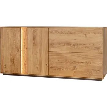 Komoda KATMANDU Dubová komoda Collodi, olejová, masiv, rozměr 79x165x43,5cm