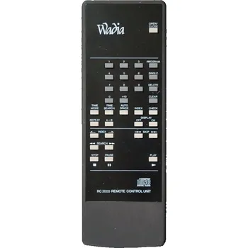 Dálkový ovladač WADIA RC2000 + ovládání TV (mini TV) - dálkový ovladač duplikát