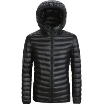 MXM Ultralehká pánská péřová bunda - černá velikost L