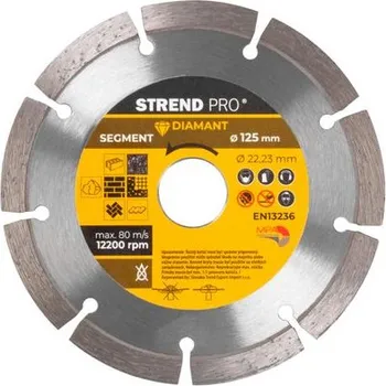 Brusný kotouč Kotouč STREND Pro 521A, 125 mm, Diamant, Segment 223923