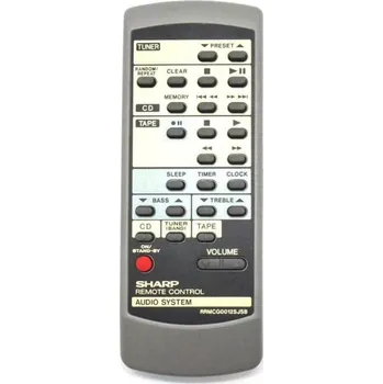 Dálkový ovladač SHARP RRMCG0012SJSB - kompatibilní značkový dálkový ovladač General