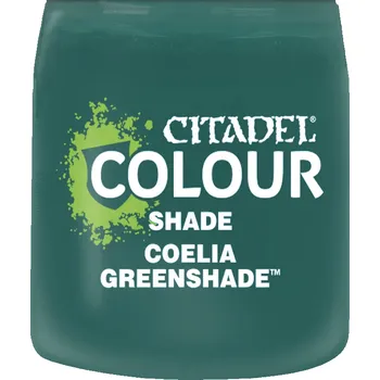 Vodová barva Citadel Shade (Coelia Greenshade) - tónová barva, zelená 2022