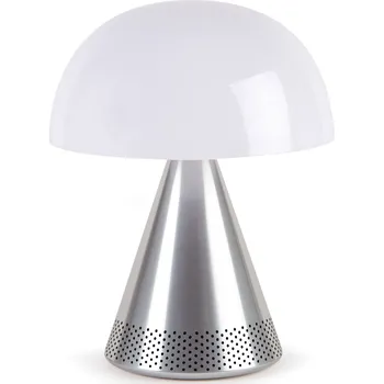 Lampička Lexon, Led lampa Mina Audio s bluetooth reproduktorem L hliník - Formadore