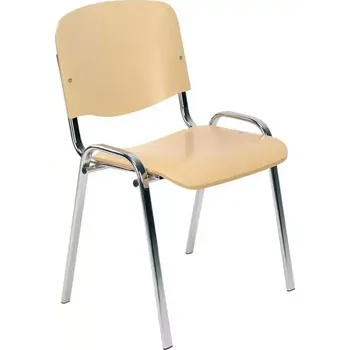 Jídelní židle PESCARA CR židle konferenční, kostra chrom, buk