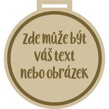 Medaile na krk - na stuhu 15mm I.