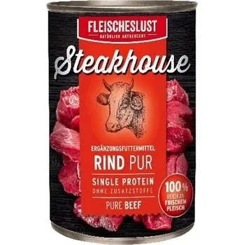 Krmivo pro psa Steakhouse konzerva pro psy Pure Beef 400 g