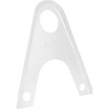 nástavec hliníkový šedo bílý pro falcovanou krytinu - 2 děrový systém