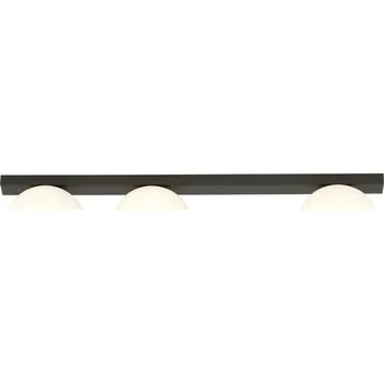 Emibig Fit stropní světlo 3x10 W černá-opálová 1124/3